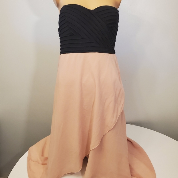NWOT Beautiful Casting High-Low Strapless Dress - Picture 2 of 11